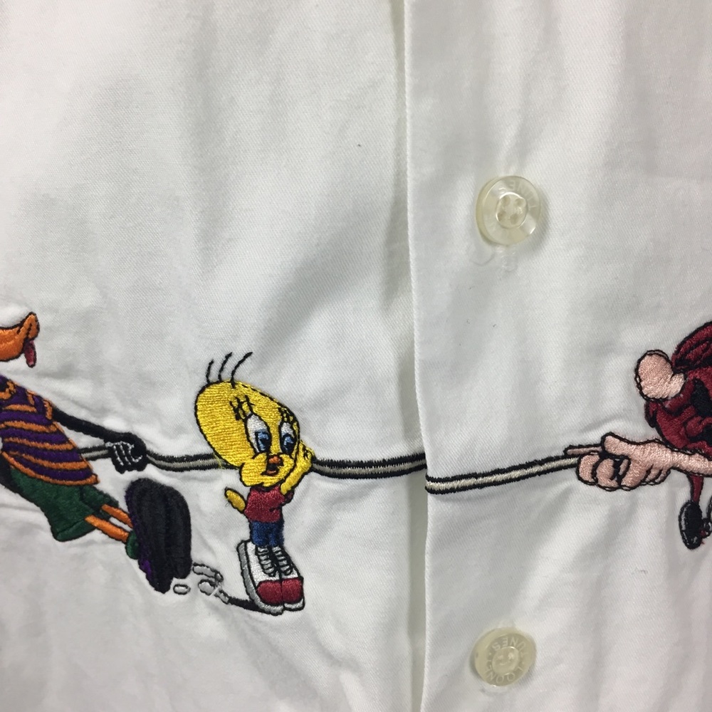 LOONEY TOONS RETRO Button Down R - Picture 3 of 8